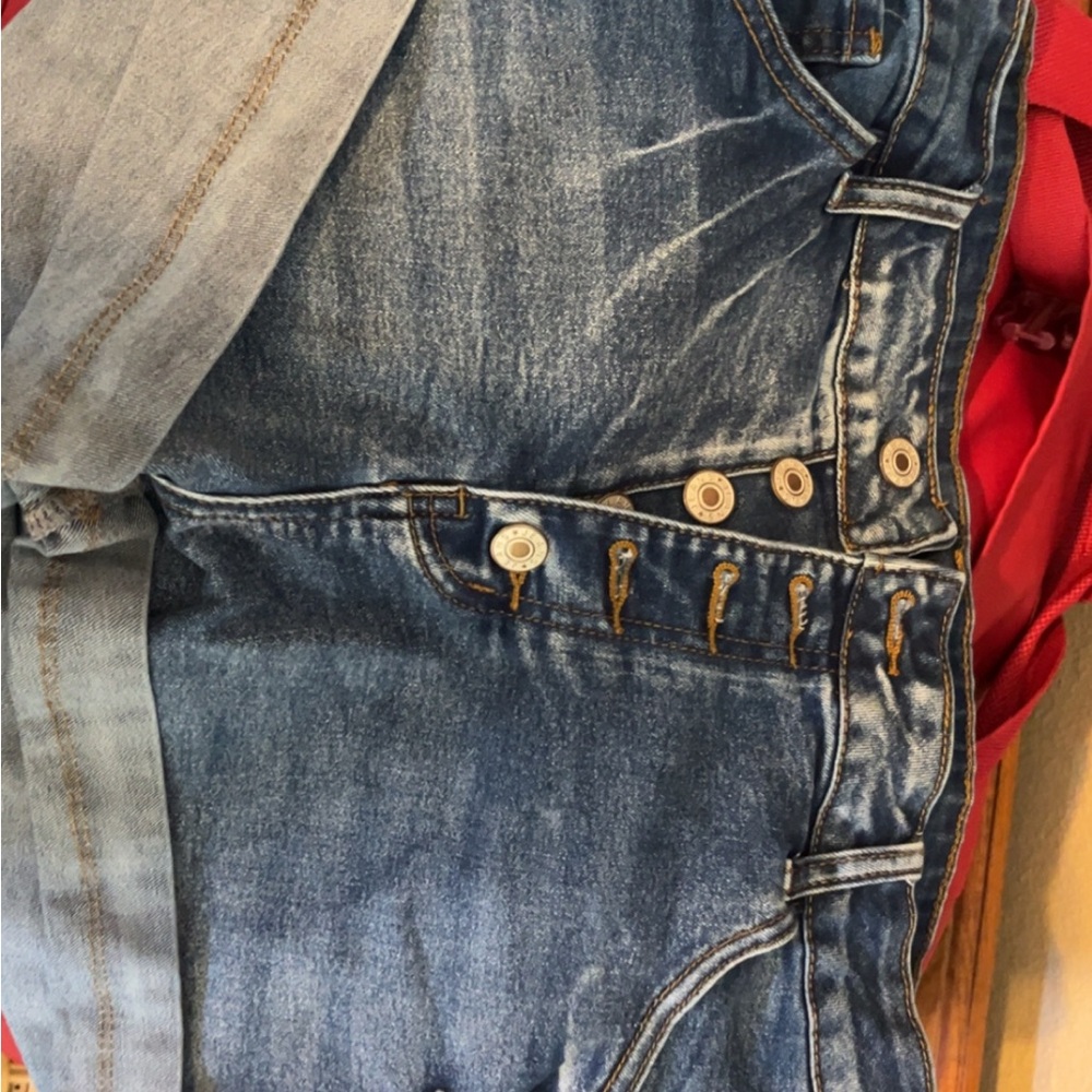 Classic Blue Denim Women's Overalls